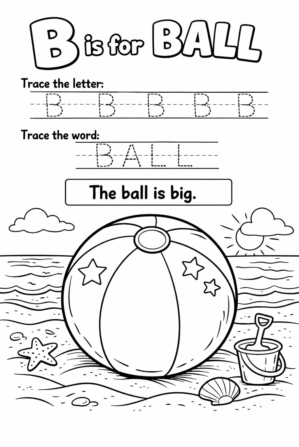 Learn to Read coloring book