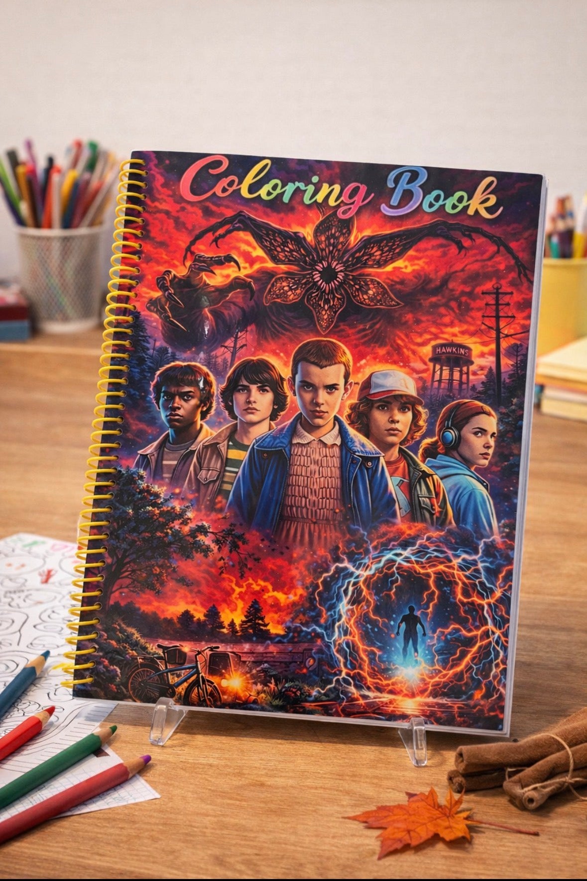 Stranger Things Coloring Book