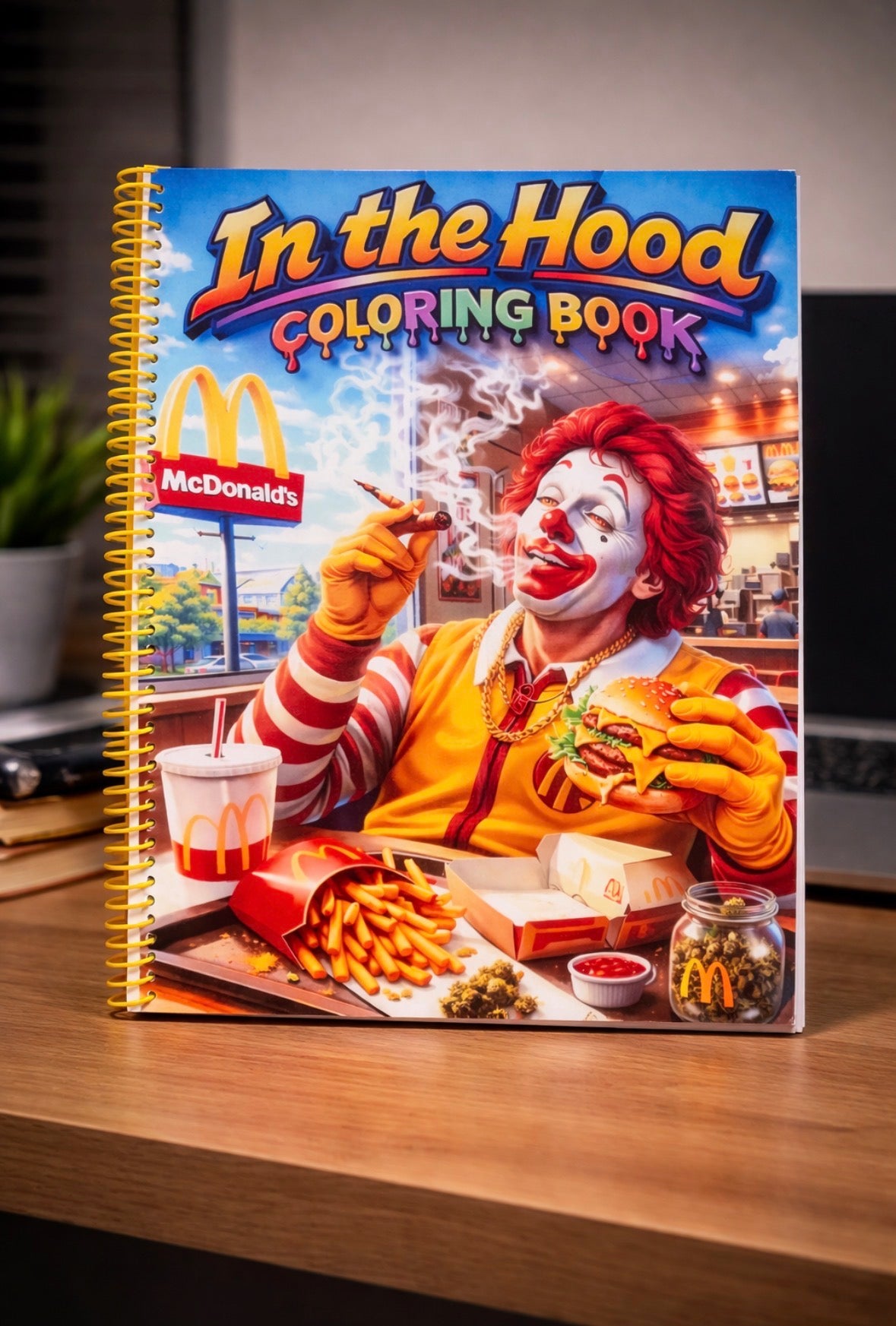 Ronald McDonald coloring Book