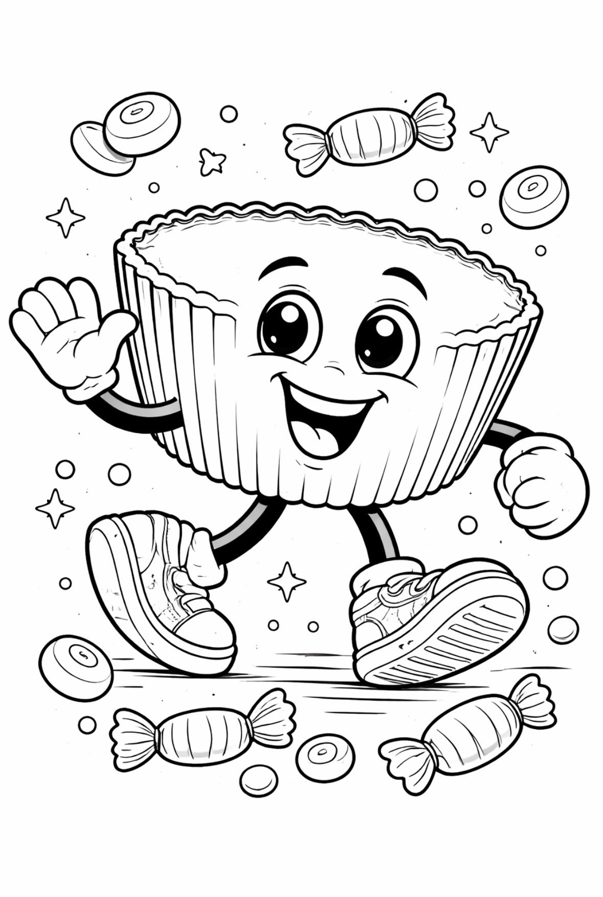 Foodie coloring Book