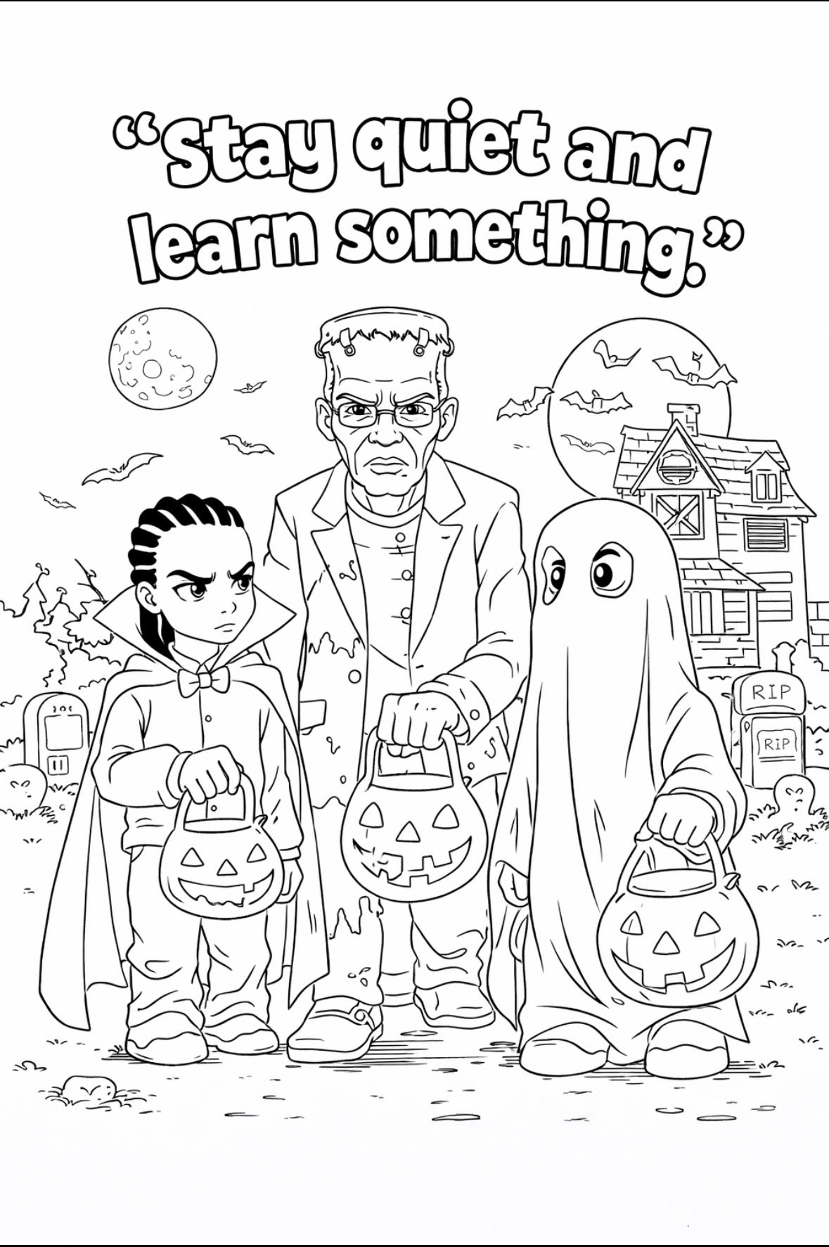 The Boondocks coloring book