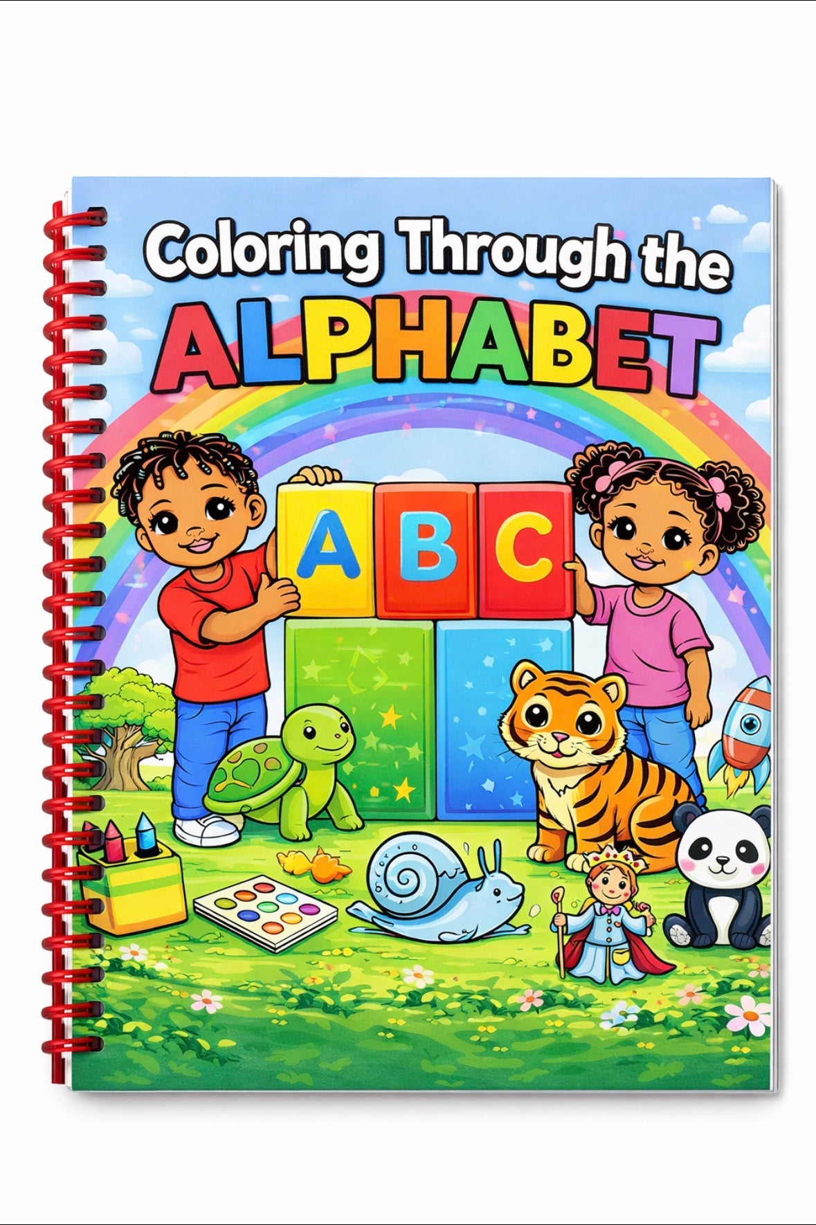 Coloring through the Alphabet
