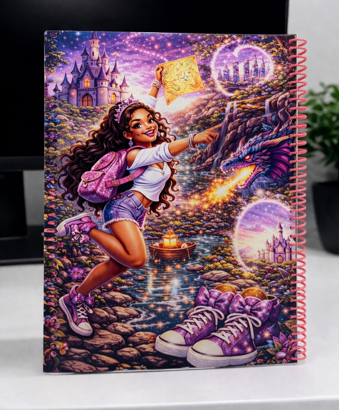 Princess Nyla coloring book