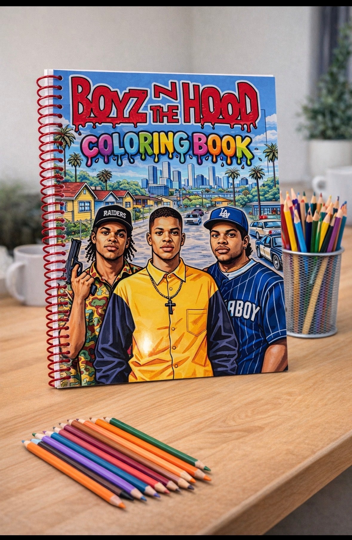 Boyz n the Hood coloring book