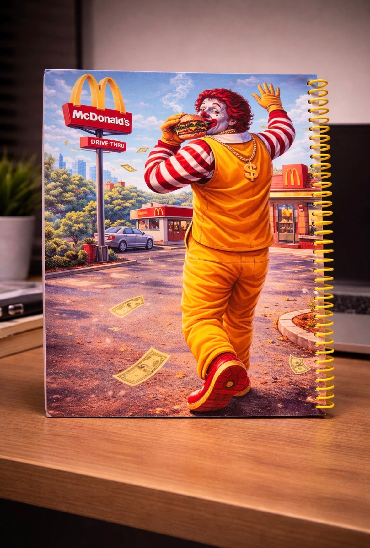 Ronald McDonald coloring Book