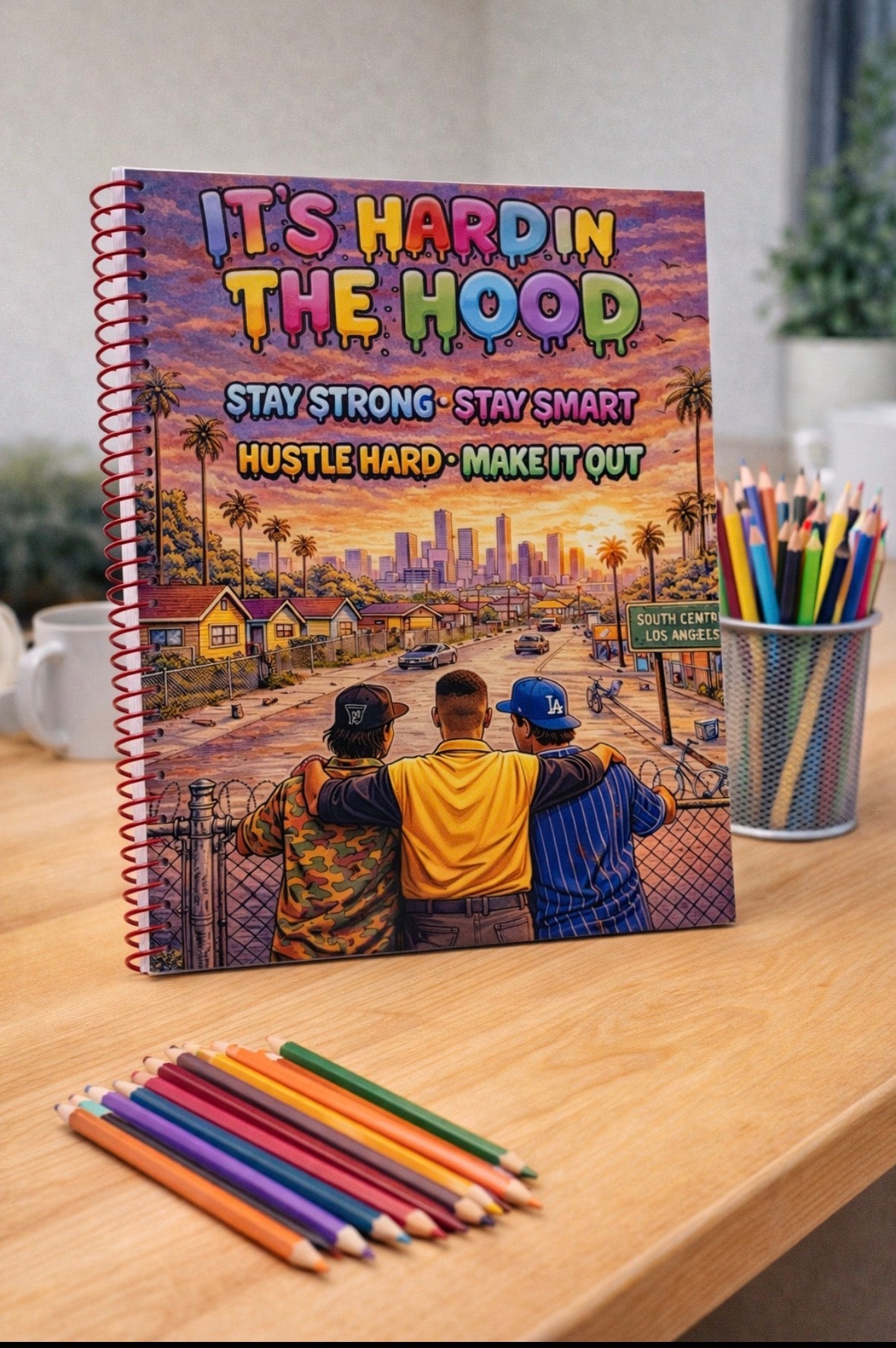 Boyz n the Hood coloring book