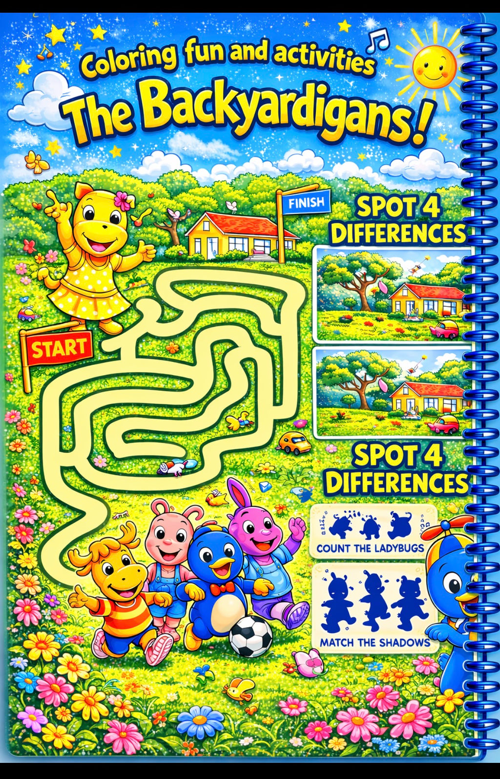Backyardigans coloring book