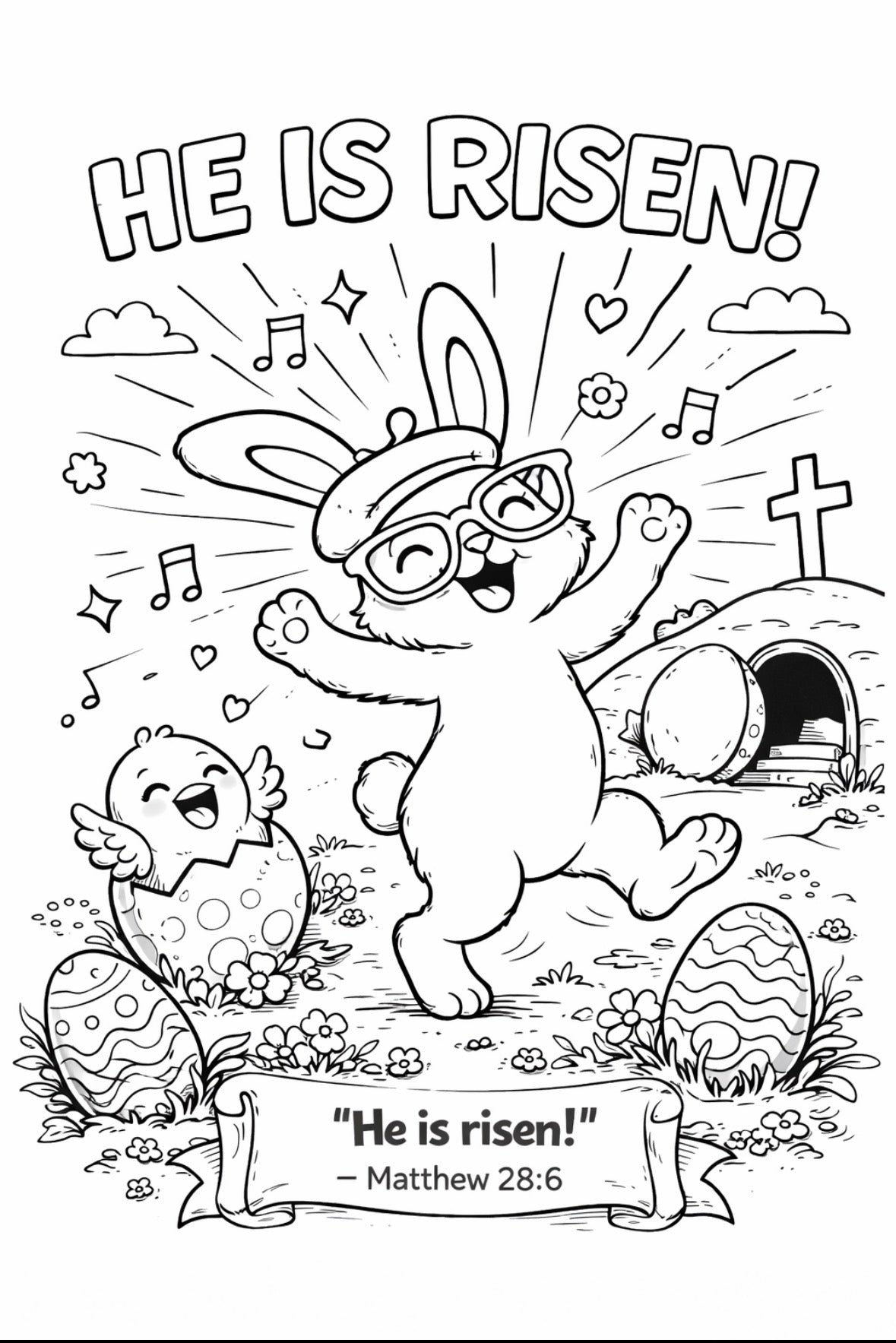Easter Coloring book